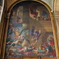 Delacroix's Heliodoros Driven from the Temple in the Chapel of the Holy Angels